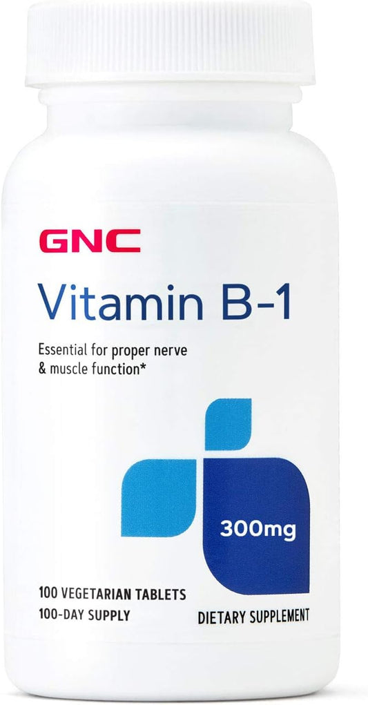 high-potency-gnc-vitamin-b-1-300mg-supplement---100-vegetarian-tablets-for-energy-metabolism-support-1