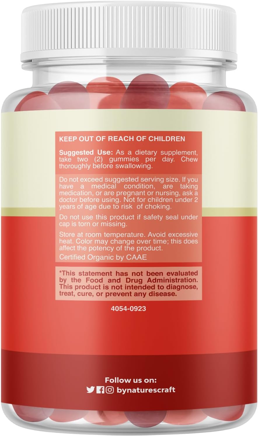 Organic Vitamin D3 Gummies 2000IU for Adults - Bone, Muscle, and Immune Support - Non-GMO and Gluten-Free - 60 Gummies - Espot.com.au