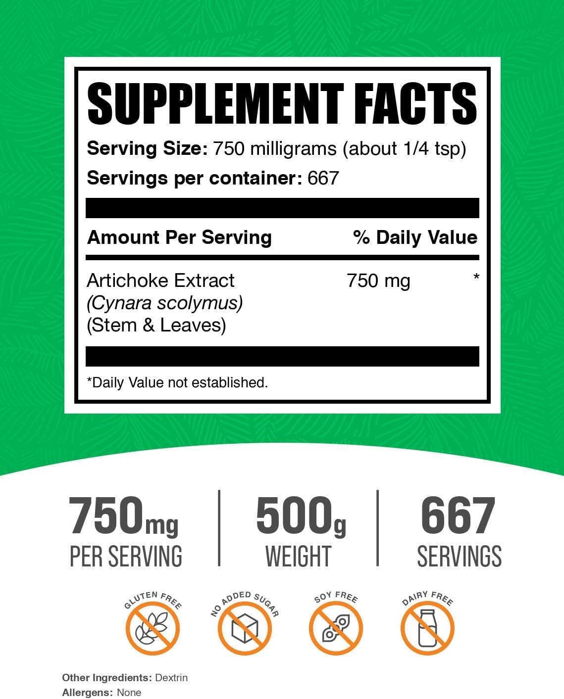 bulksupplementscom-artichoke-extract-powder---750mg-herbal-supplement-gluten-free-500g---artichoke-leaf-stem-extract---11-lbs-pack-of-1-2