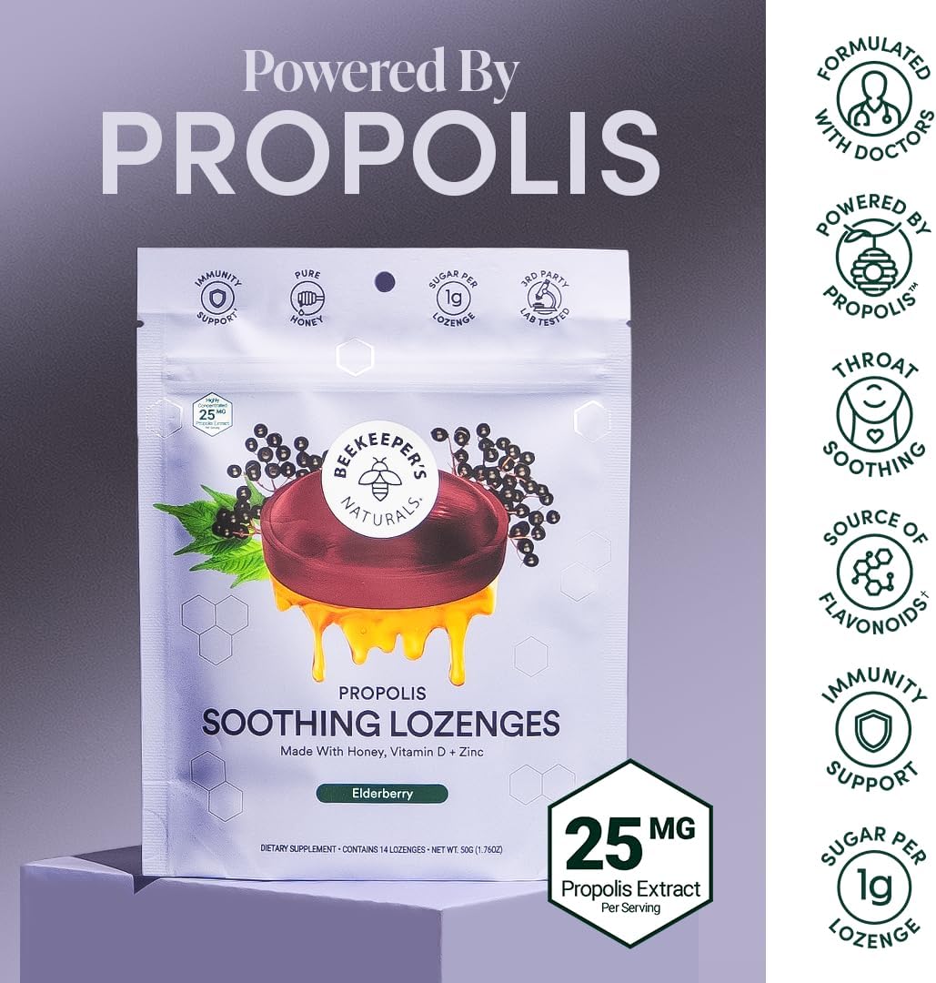 natural-beekeepers-elderberry-cough-drops-for-immune-support---honey-vitamin-d-zinc-propolis-throat-lozenges---14-ct-7