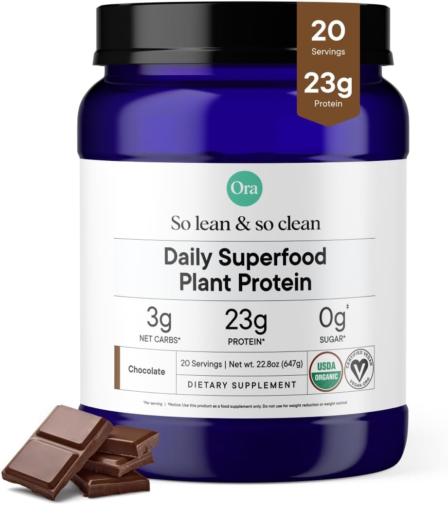 chocolate-flavored-vegan-protein-powder---23g-plant-protein-for-men-and-women---bloat-free-gluten-free-non-gmo---20-servings-no-artificial-sweeteners-1