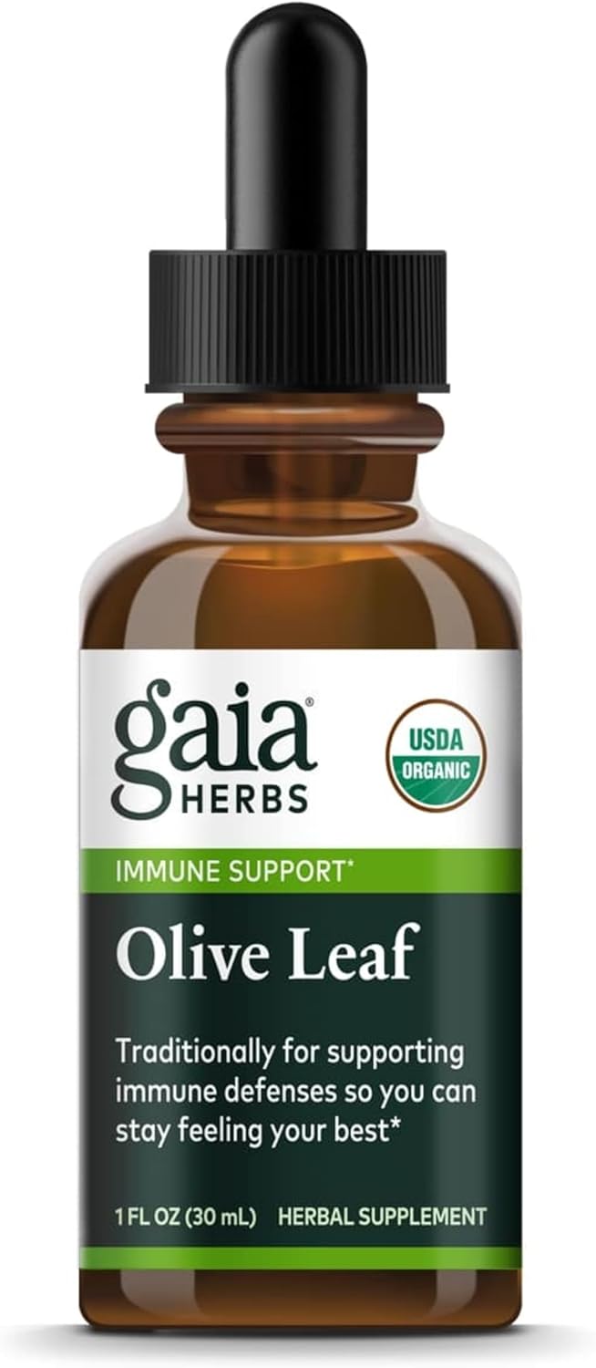 organic-gaia-herbs-olive-leaf-liquid-extract---1-fluid-ounce-bottle-for-immune-support-and-antioxidant-benefits-1