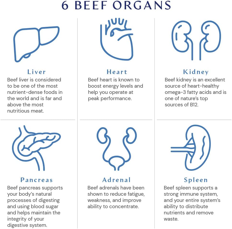 grass-fed-glandular-organ-complex-supplement---beef-liver-heart-kidney-pancreas-spleen-adrenal---non-gmo-150-capsules-7