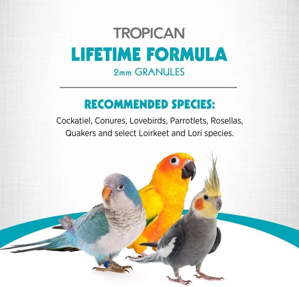 hari-tropican-parrot-food-with-peanuts-sunflower-seeds-maintenance-granules-2mm-lifetime-formula---18-lb-bag-5
