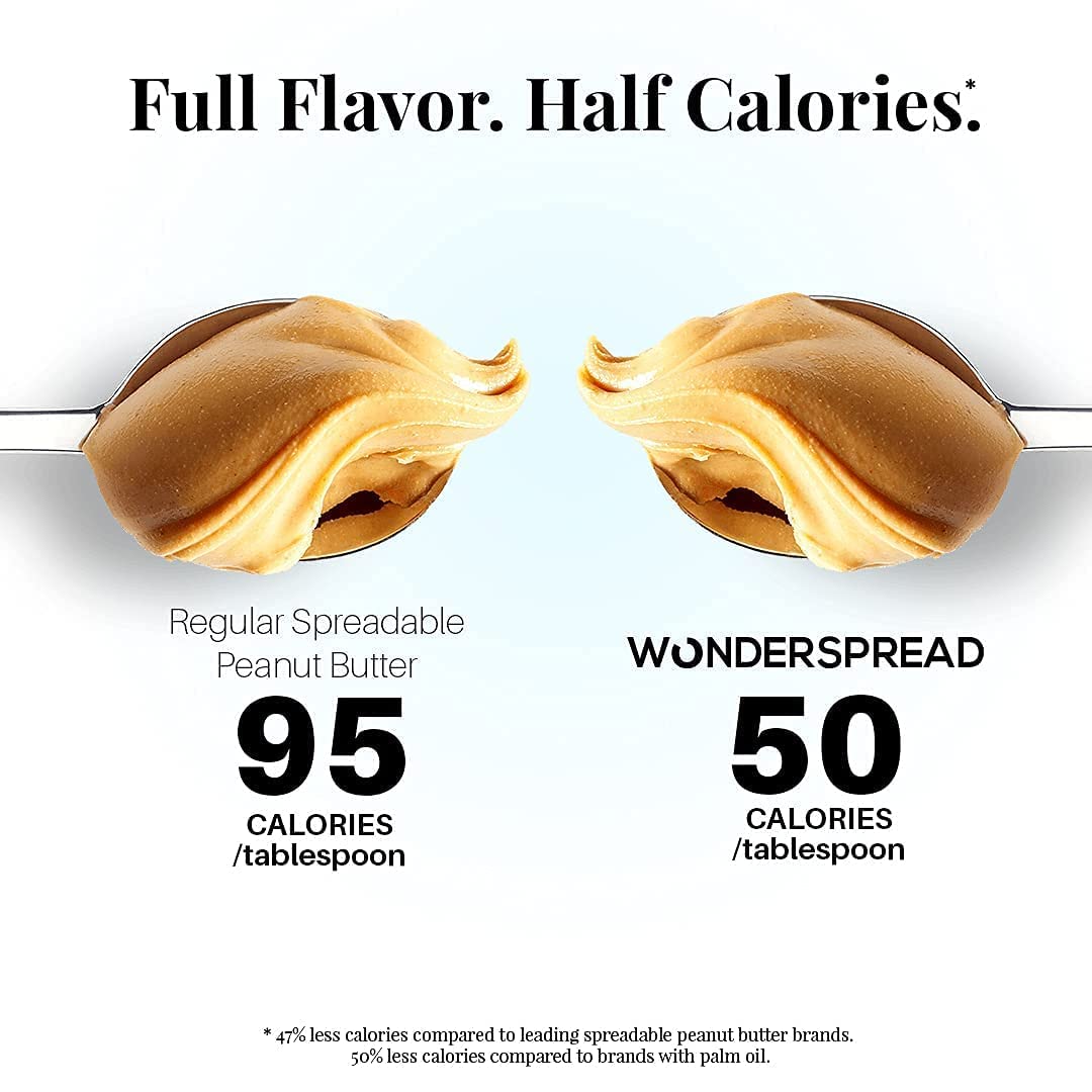 own-wonderspread-half-calorie-gourmet-peanut-butter---100-calories-low-carb-no-palm-oil---12-oz-2