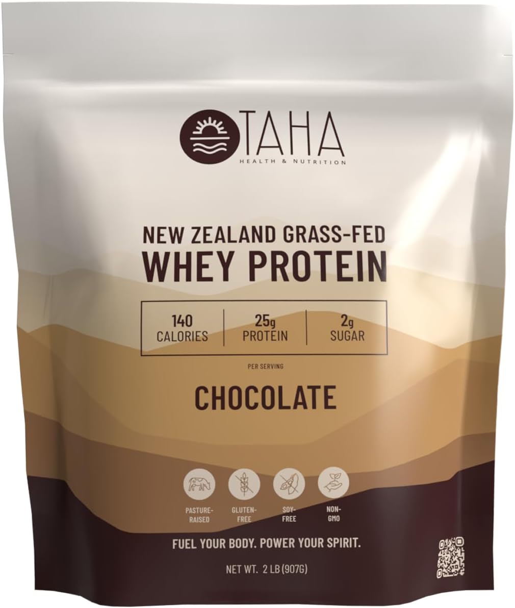 chocolate-flavored-whey-protein-powder-25g-protein-140-calories---grass-fed-free-range-dairy---gluten-soy-free---keto-kosher---2lb-1