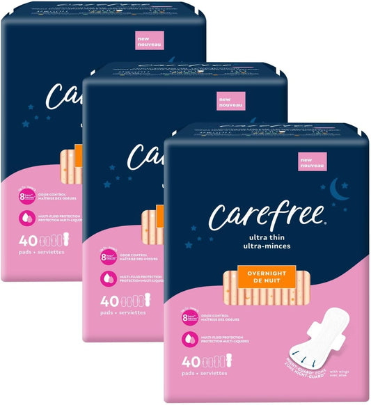 carefree-ultra-thin-overnight-pads-with-wings-120-count-3-packs-of-40-feminine-care-for-periods-postpartum-carefree-pads-for-women-1