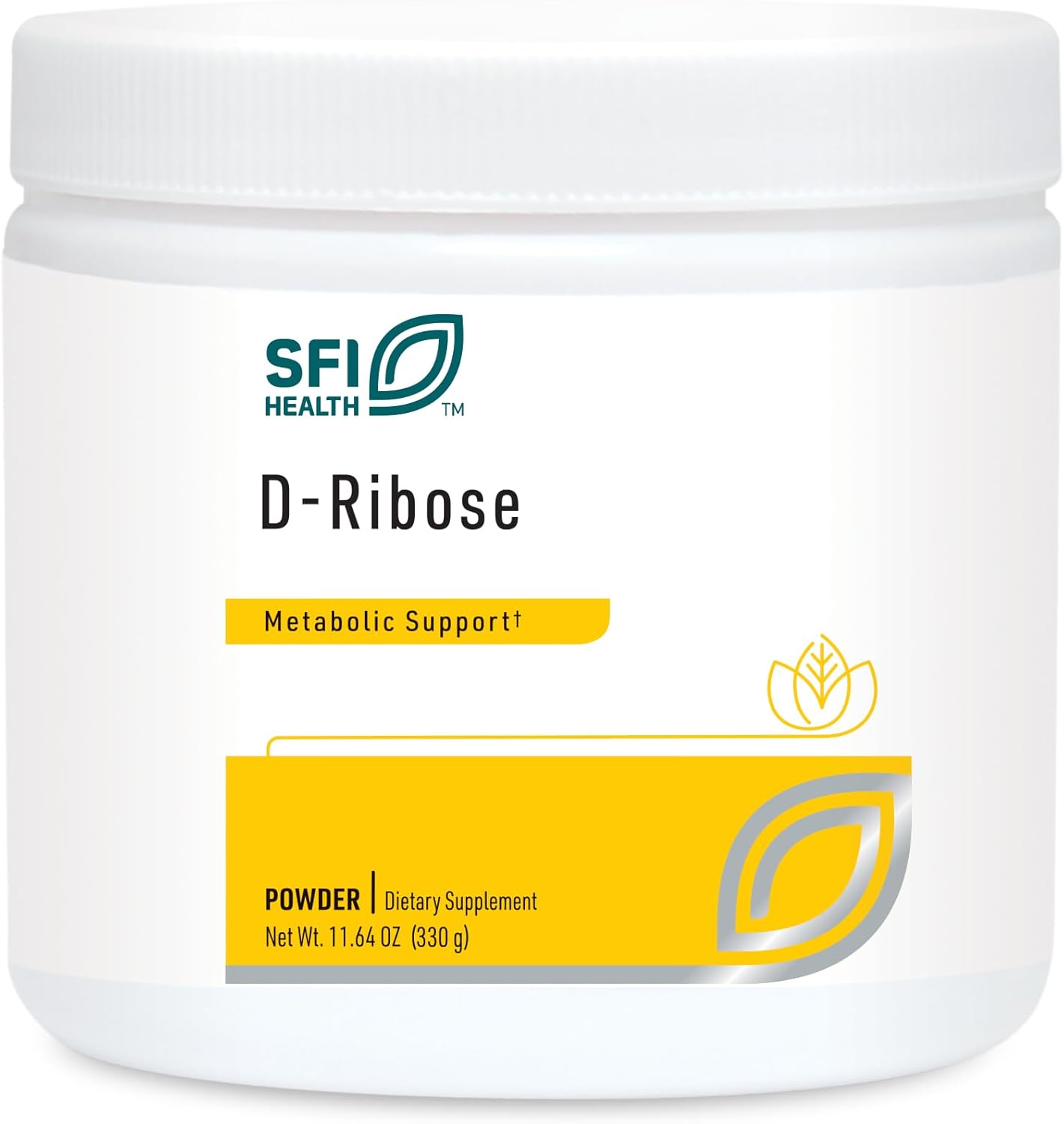 klaire-labs-d-ribose-powder---supports-energy-metabolism-heart-health---hypoallergenic-supplement-with-natural-sweet-taste---mix-in-water-or-juice-300g-1