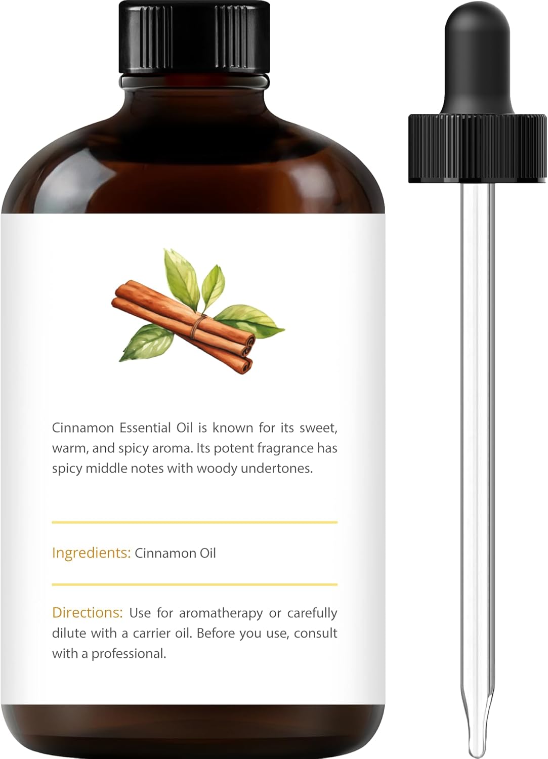 premium-grade-100-pure-cinnamon-essential-oil---large-4-fl-oz-bottle-for-aromatherapy-and-diffusers---handcrafted-blend-2