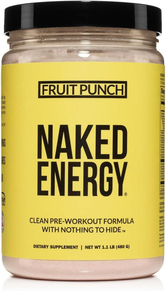 vegan-friendly-fruit-punch-pre-workout-supplement-for-men-and-women---naked-energy-by-naked-nutrition---clean-formula-with-no-sweeteners-colors-or-flavors---30-servings-1