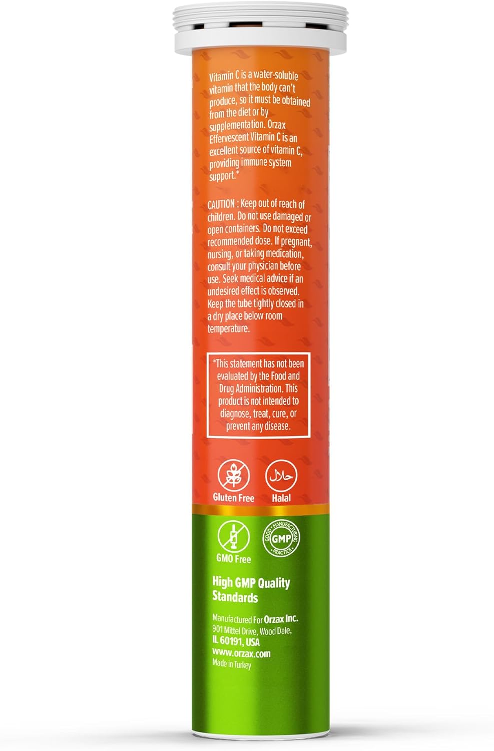 orzax-1000mg-vitamin-c-effervescent-tablets---sugar-gluten-gmo-free---immune-antioxidant-support---orange-flavored---20-tablets-4