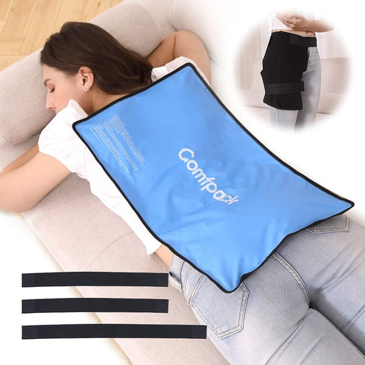 large-comfpack-xl-ice-pack-for-injuries---hot-cold-pack-with-3-straps---217-x-13---reusable-flexible---pain-relief-for-back-shoulder-knee---swelling-bruises-muscle-pain---inflammation-1