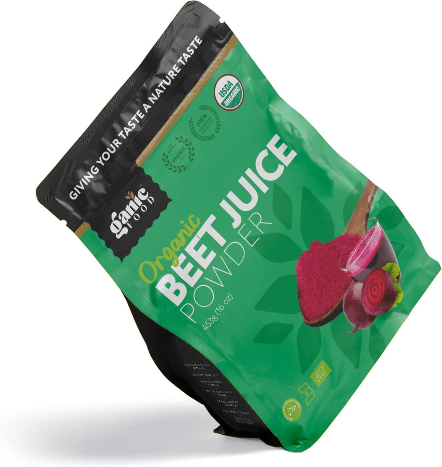 organic-beet-root-juice-powder---16-ounces-pure-ganic-food-supplement-9