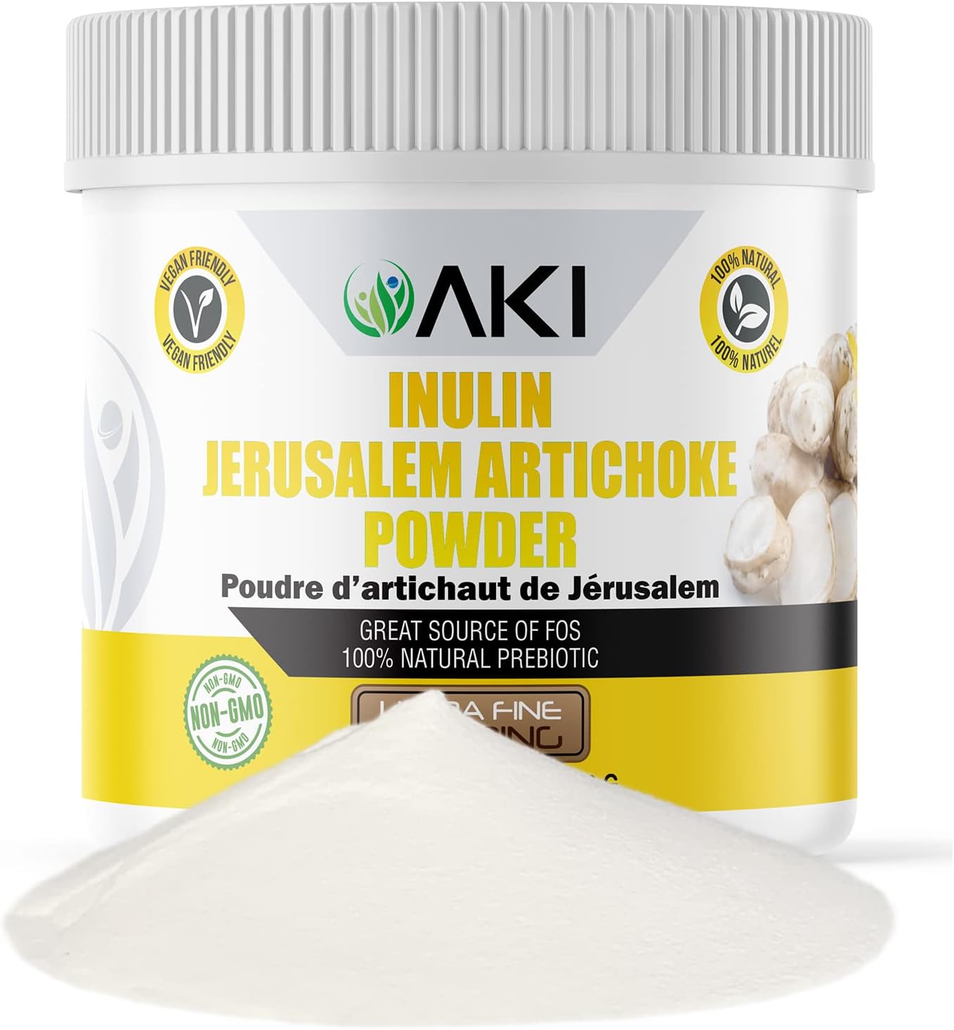 organic-jerusalem-artichoke-inulin-powder---6oz-170g-rich-in-fiber-prebiotics-for-coffee-smoothies-meals-vegan-gluten-free---1-pack-1