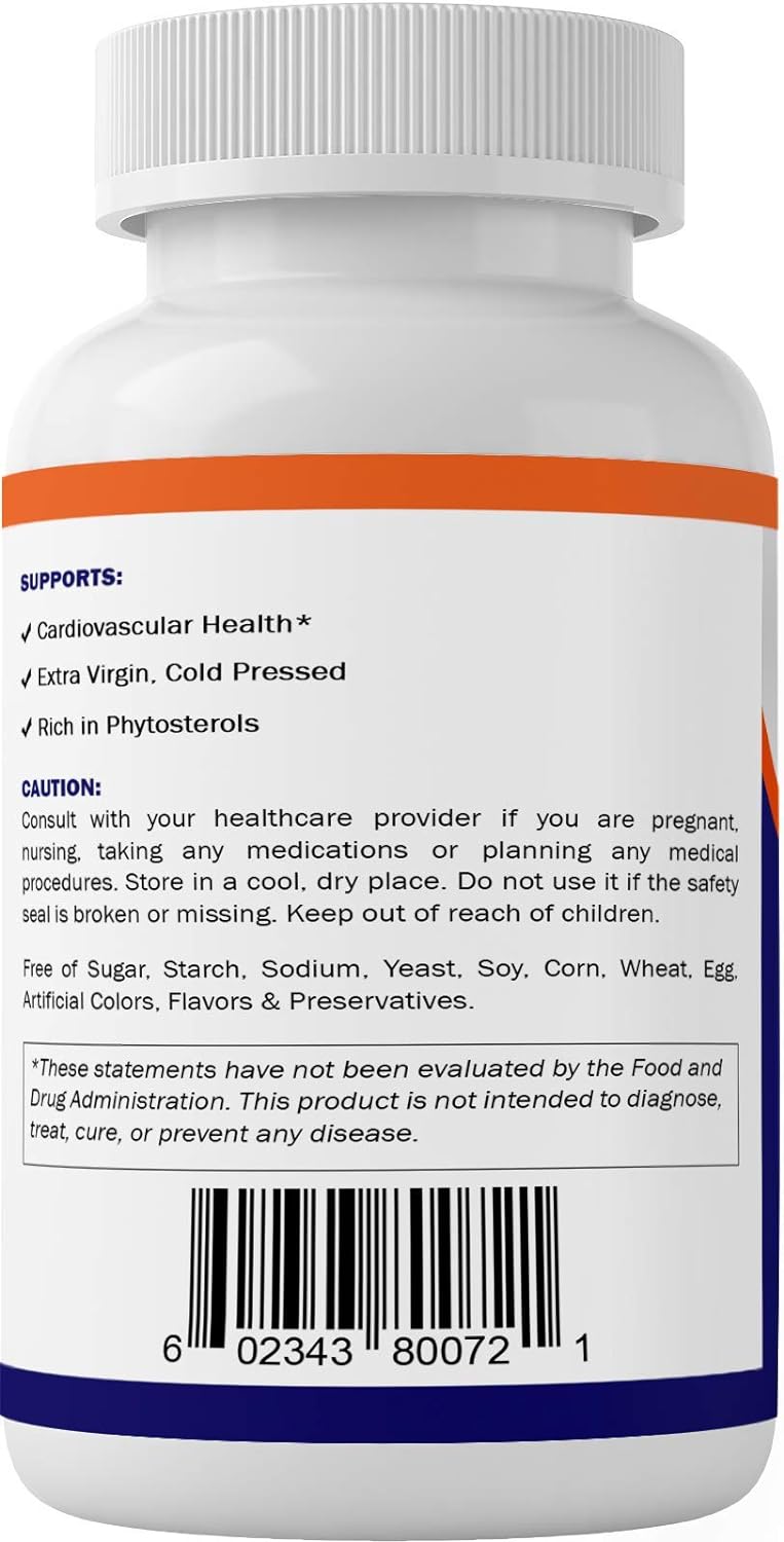 organic-pumpkin-seed-oil-softgel-capsules---180-count-2000mg-per-serving---cold-pressed-non-gmo---rich-in-omega-3-and-antioxidants-5