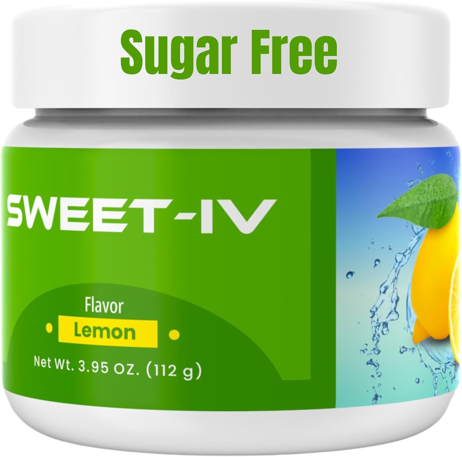 Delicious Sweet Cre Sweet IV Electrolyte Powder - Lemon Flavored Drink Mix with Magnesium & Copper for Sports Enthusiasts - 40 Servings - Espot.com.au