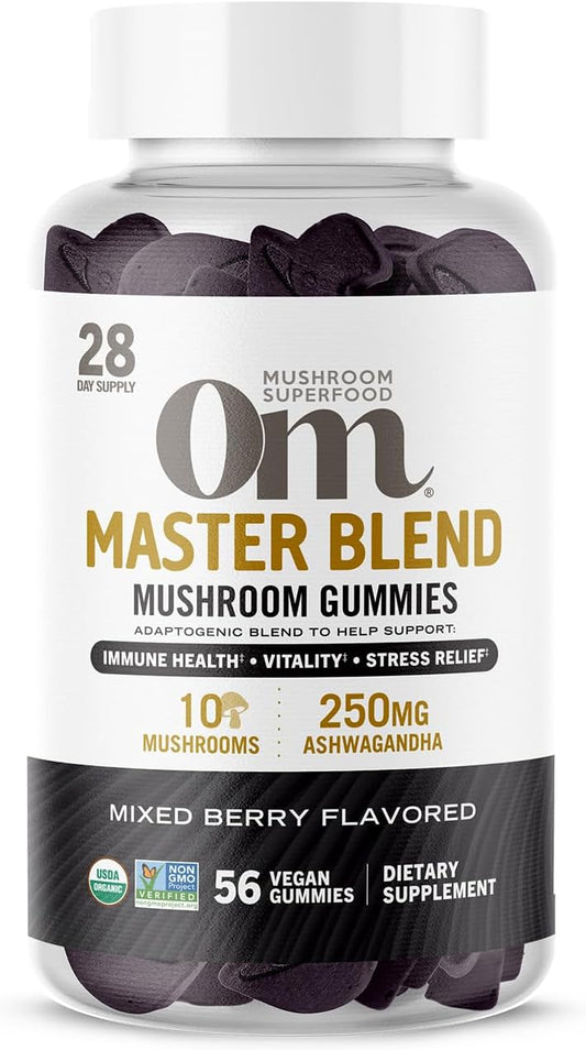 om-mushroom-superfood-master-blend-gummies---56-count-mixed-berry---10-mushroom-complex-with-lions-mane-chaga-cordyceps---adaptogens-for-immune-health-vitality-stress-relief-1