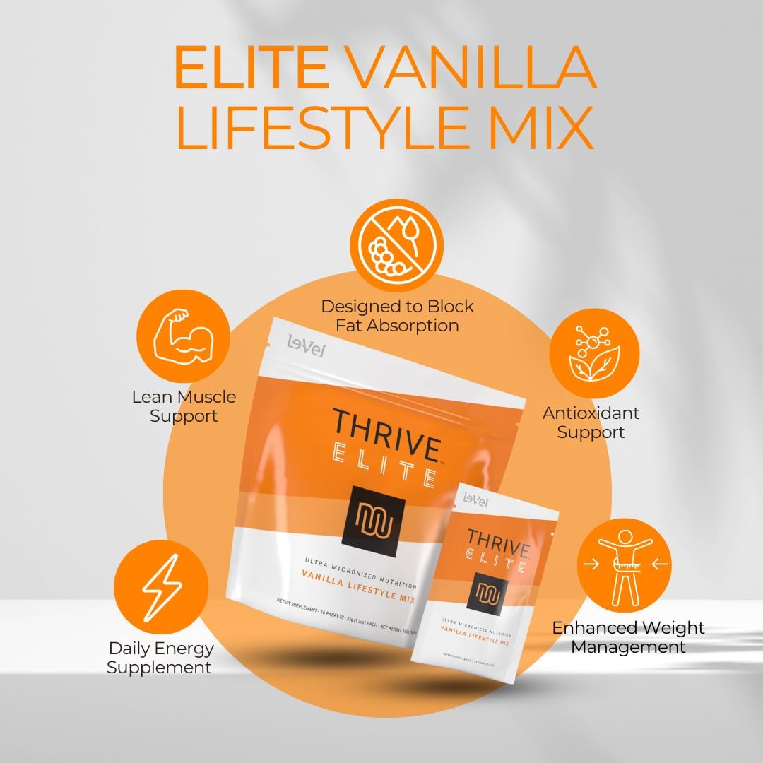 thrive-elite-protein-shake---gluten-free-blend-with-bcaas-probiotics-enzymes-for-muscle-recovery-energy---16-servings-vanilla-3
