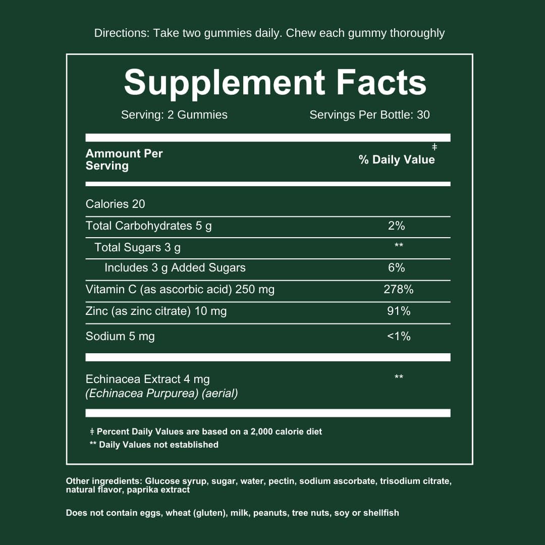 immune-support-gummies-with-vitamin-c-zinc-and-echinacea---gluten-free-natural-supplement-for-kids-and-adults---health-system-boost---1-pack-2