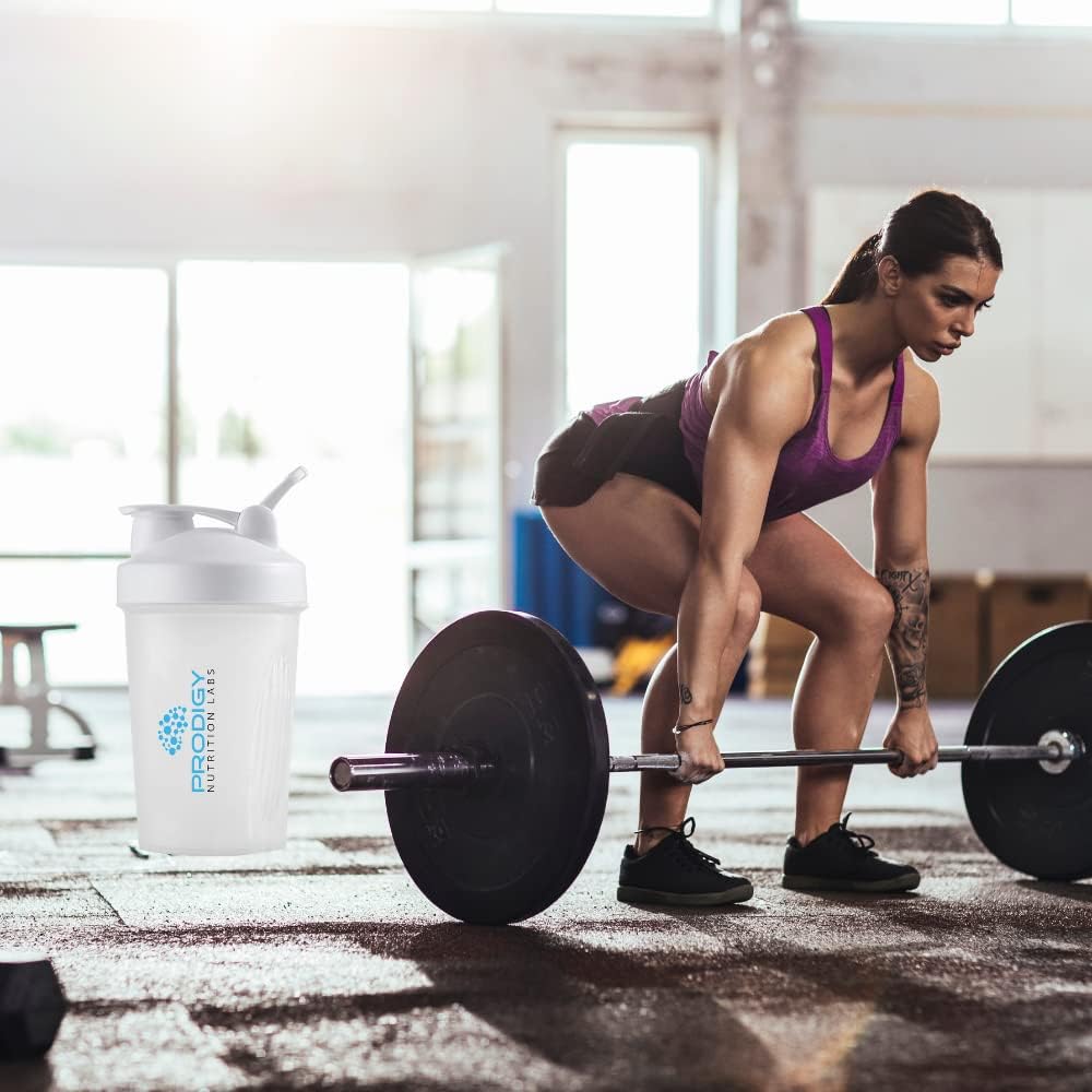 prodigy-nutrition-labs-14-oz-premium-shaker-bottle-for-protein-shakes-pre-workout---white-color-8