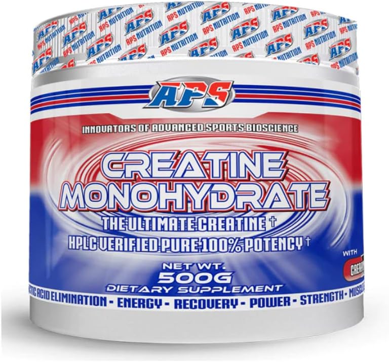 aps-nutrition-pure-creatine-monohydrate-powder---500g-100-servings---unflavored---boost-athletic-performance-and-strength---muscle-volumizer-and-atp-booster-1