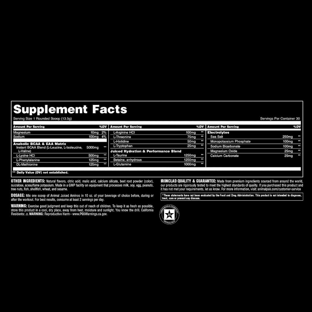 grape-flavored-animal-juiced-amino-acids---bcaa-powder-eaa-matrix-for-improved-performance-and-recovery-with-electrolytes-and-sea-salt---30-servings-6