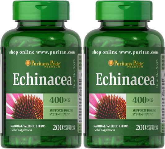puritans-pride-echinacea-400mg-capsules-twin-pack---400-total-count-natural-immune-support-supplement-1