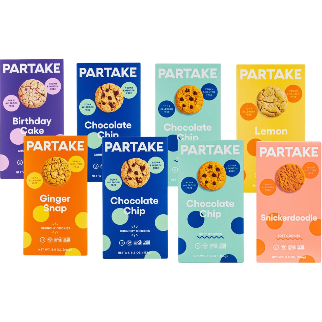 partake-foods-vegan-cookies-variety-pack---8-boxes-gluten-free-allergy-friendly-snacks-for-kids-no-peanuts-soy-dairy-tree-nuts-soft-baked-crunchy-options-safe-for-school-1