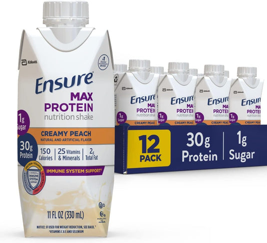 high-protein-creamy-peach-shake---liquid-nutrition-shake-with-30g-protein-1g-sugar-11-fl-oz-pack-of-12-1