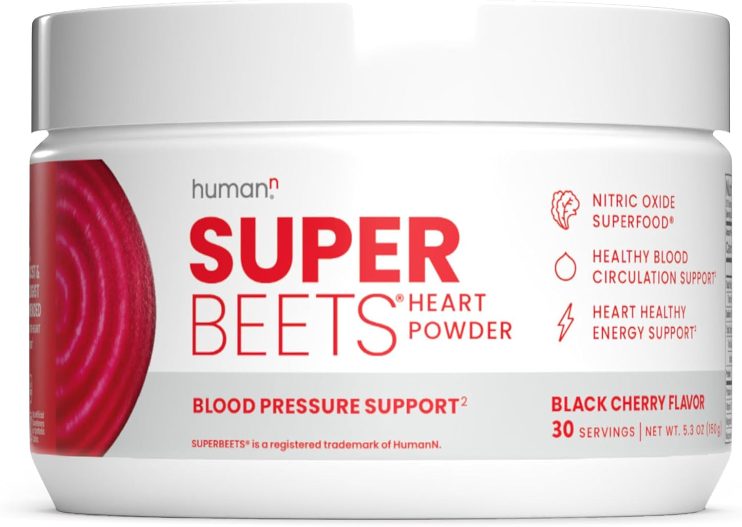 SuperBeets Heart Chews & Black Cherry Powder by humanN - Natural Supplements for Heart Health and Energy Boost - Espot.com.au