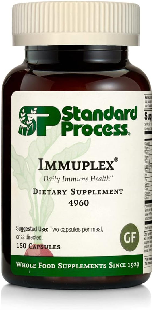 standard-process-immuplex---daily-immune-support-supplement-with-folate-iron-vitamin-c-vitamin-a-and-antioxidant-minerals---150-capsules-1