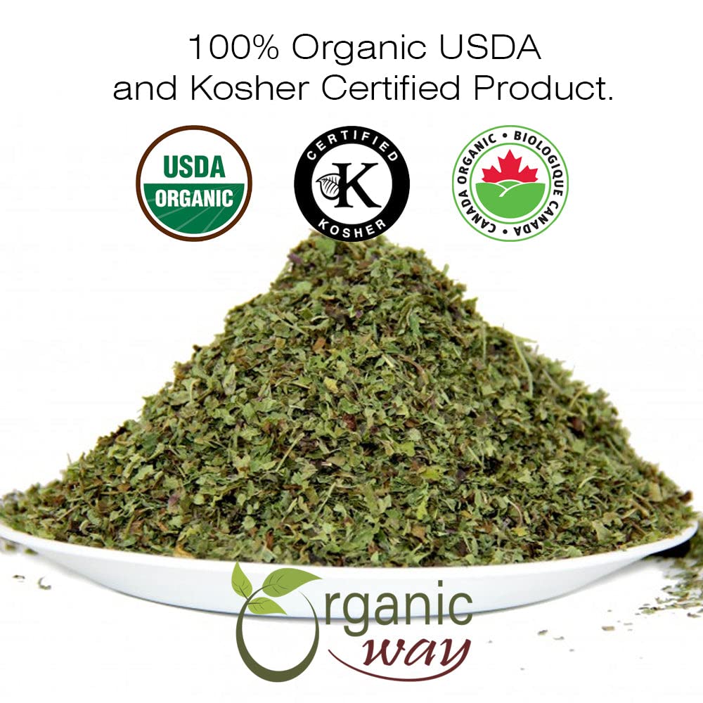 organic-lemon-balm-leaf-cut-sifted-herbal-tea---usda-certified-vegan-non-gmo-kosher-gluten-free-origin-albania---14lbs-4oz-2
