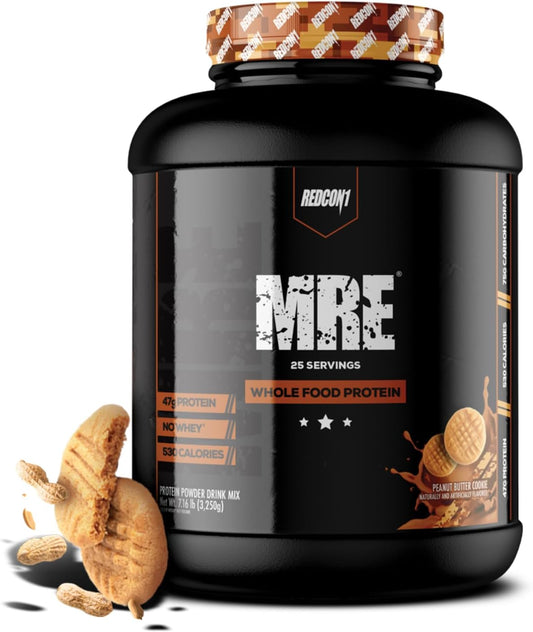 redcon1-mre-protein-powder-peanut-butter-cookie-flavor---meal-replacement-protein-blend-with-mct-oil-whole-foods---natural-ingredients-for-muscle-recovery-25-servings-1