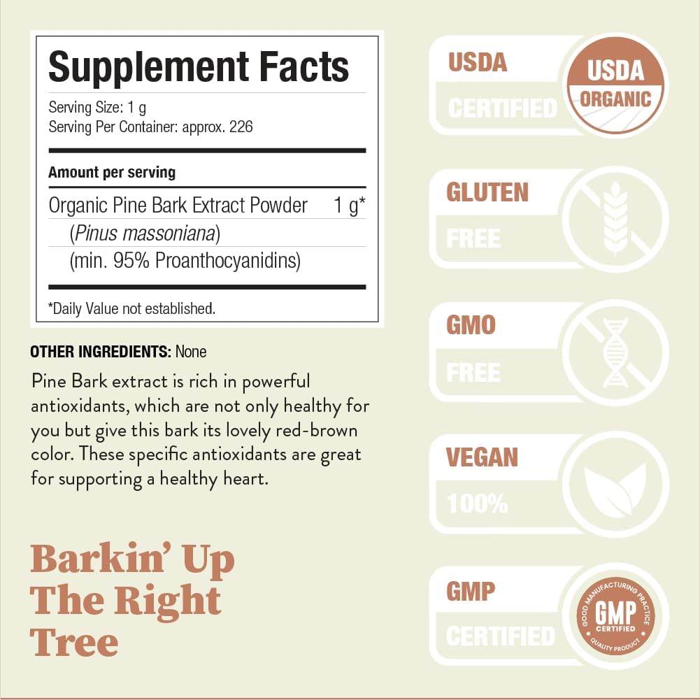 organic-pine-bark-extract-powder-8oz---95-proanthocyanidins-usda-certified-vegan-gluten-free-non-gmo-226g-3