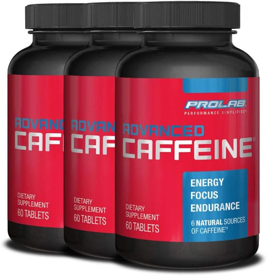 ProLab Advanced Caffeine Tablets - 60 Tablets for Enhanced Energy and Focus - Espot.com.au