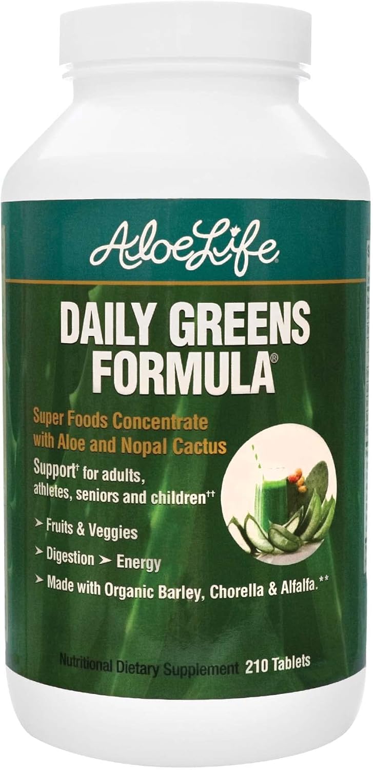 certified-organic-aloe-life-daily-greens-tablets---antioxidant-supplement-with-21-fruits-veggies-herbs---keto-friendly-gluten-free---210-tablets-1