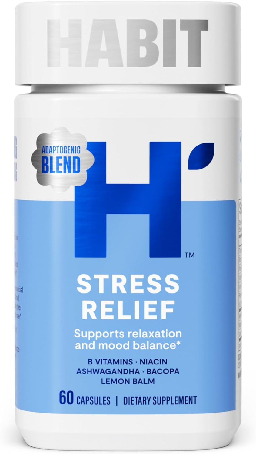 60-capsule-stress-relief-supplement-with-vitamin-b-adaptogens---supports-relaxation-and-mood-balance---vegan-non-gmo---calming-lemon-balm-formula-1