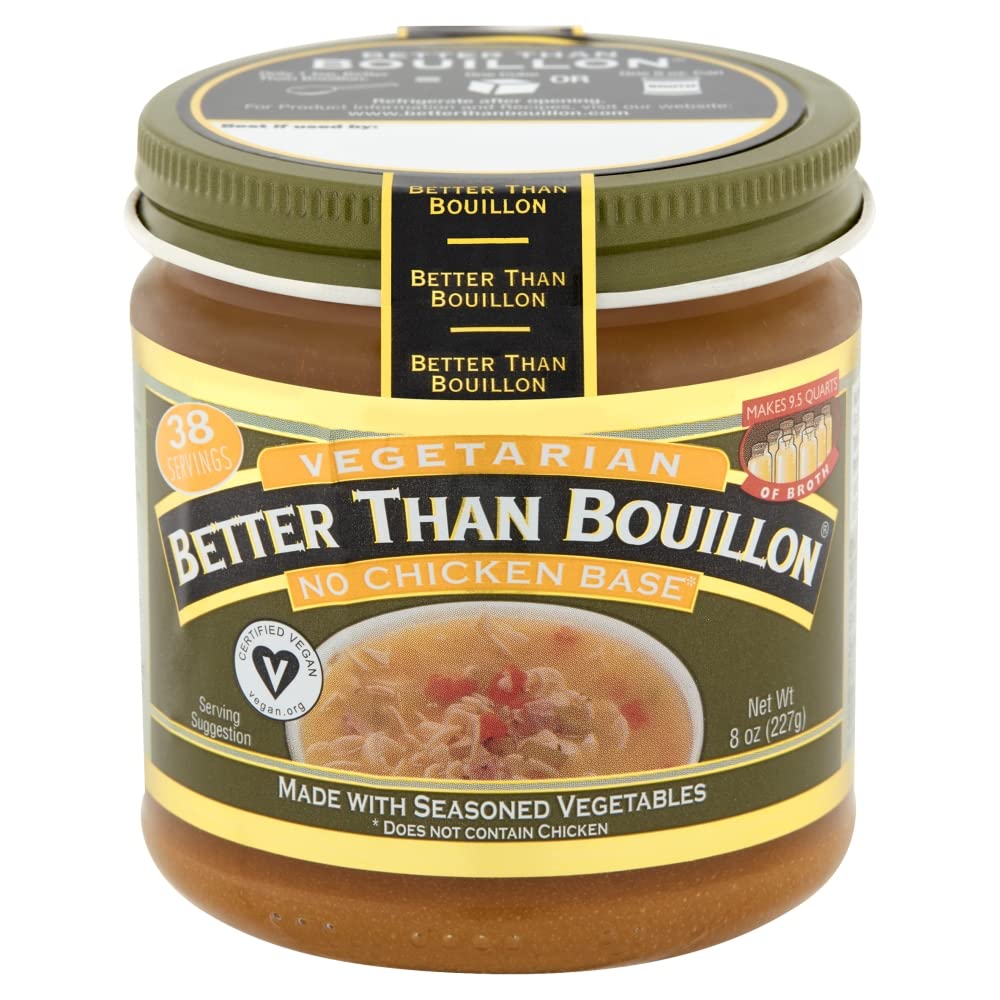 vegetarian-no-chicken-base-by-better-than-bouillon-vegan-certified-seasoned-vegetables-makes-95-quarts-38-servings-8-oz-jar---pack-of-1-2
