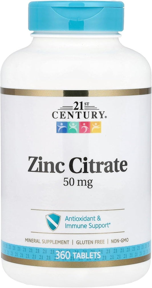 360-count-21st-century-healthcare-zinc-citrate-tablets-50mg---white-color-1