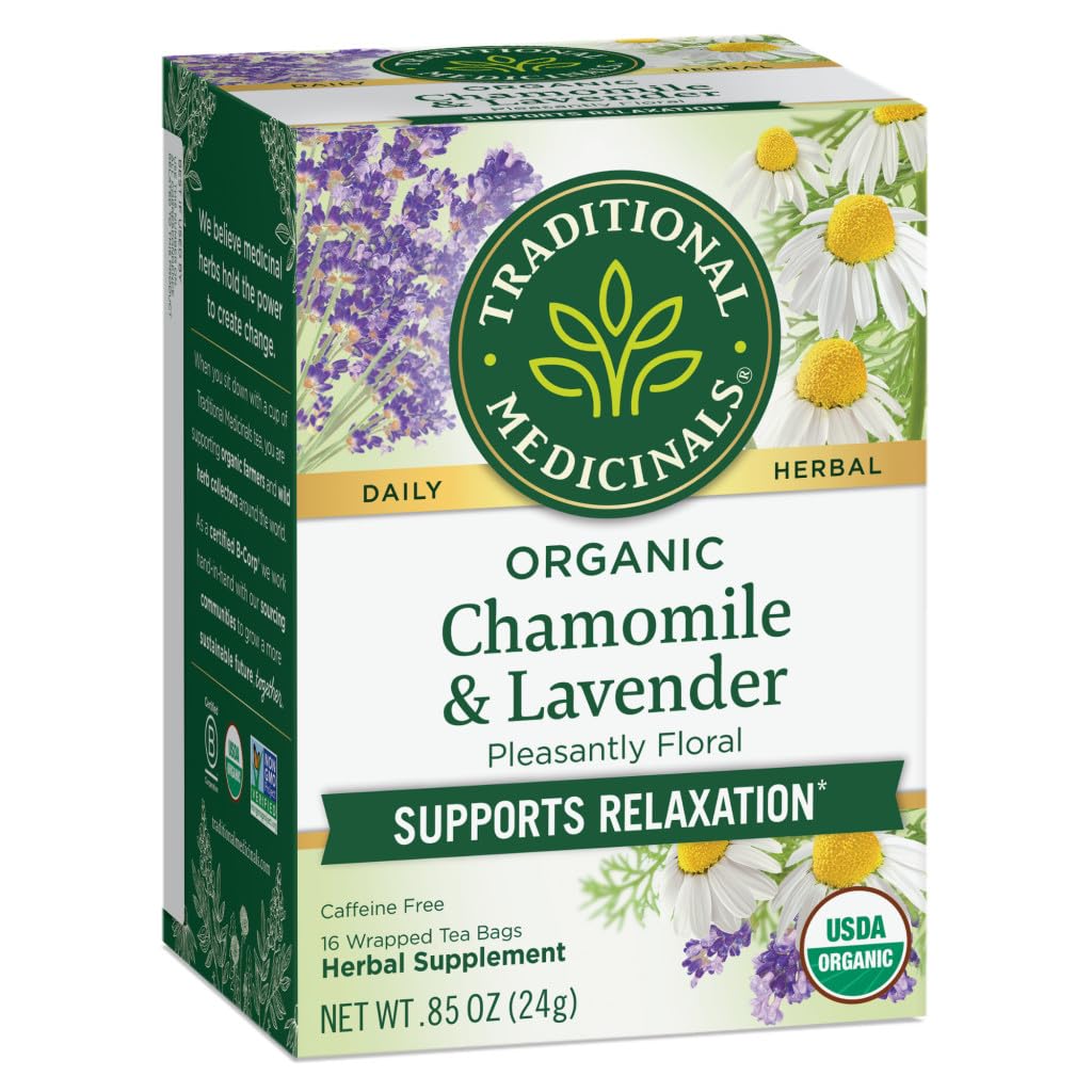 organic-chamomile-and-lavender-herbal-tea---16-tea-bags-traditional-medicinals-2