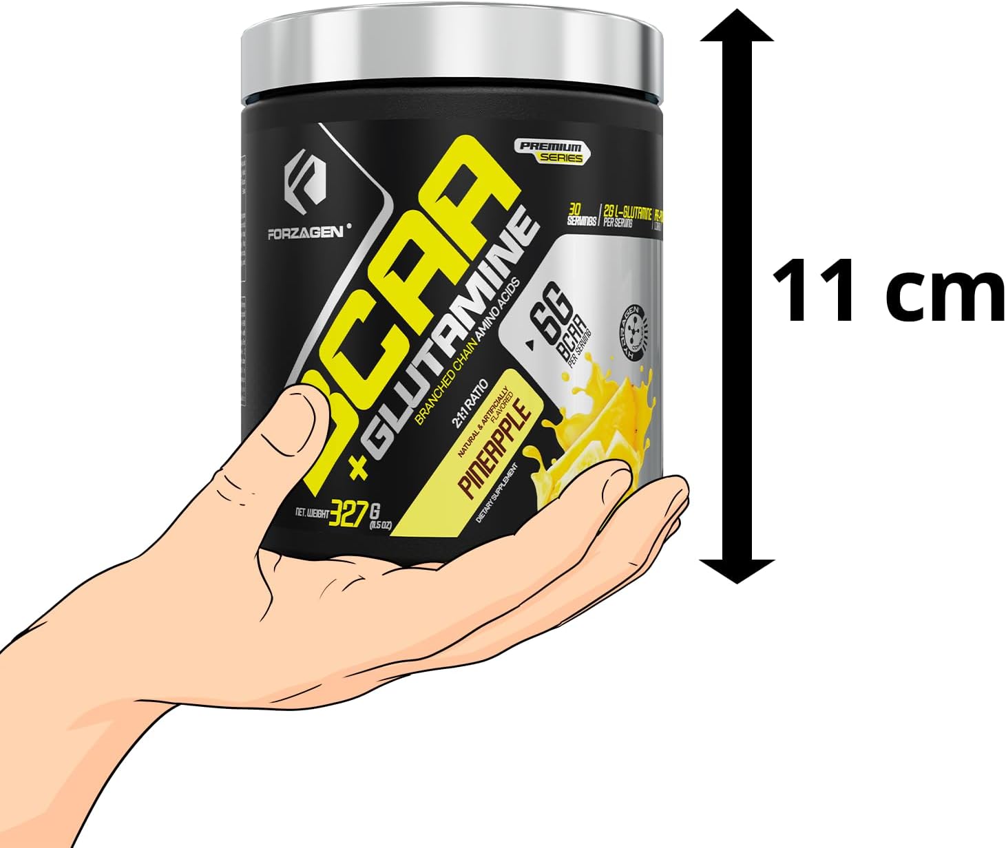 forzagen-bcaas-powder-with-glutamine---branched-chain-amino-acids-supplements-for-lean-energy-pre-and-post-workout-muscle-recovery---30-servings-9