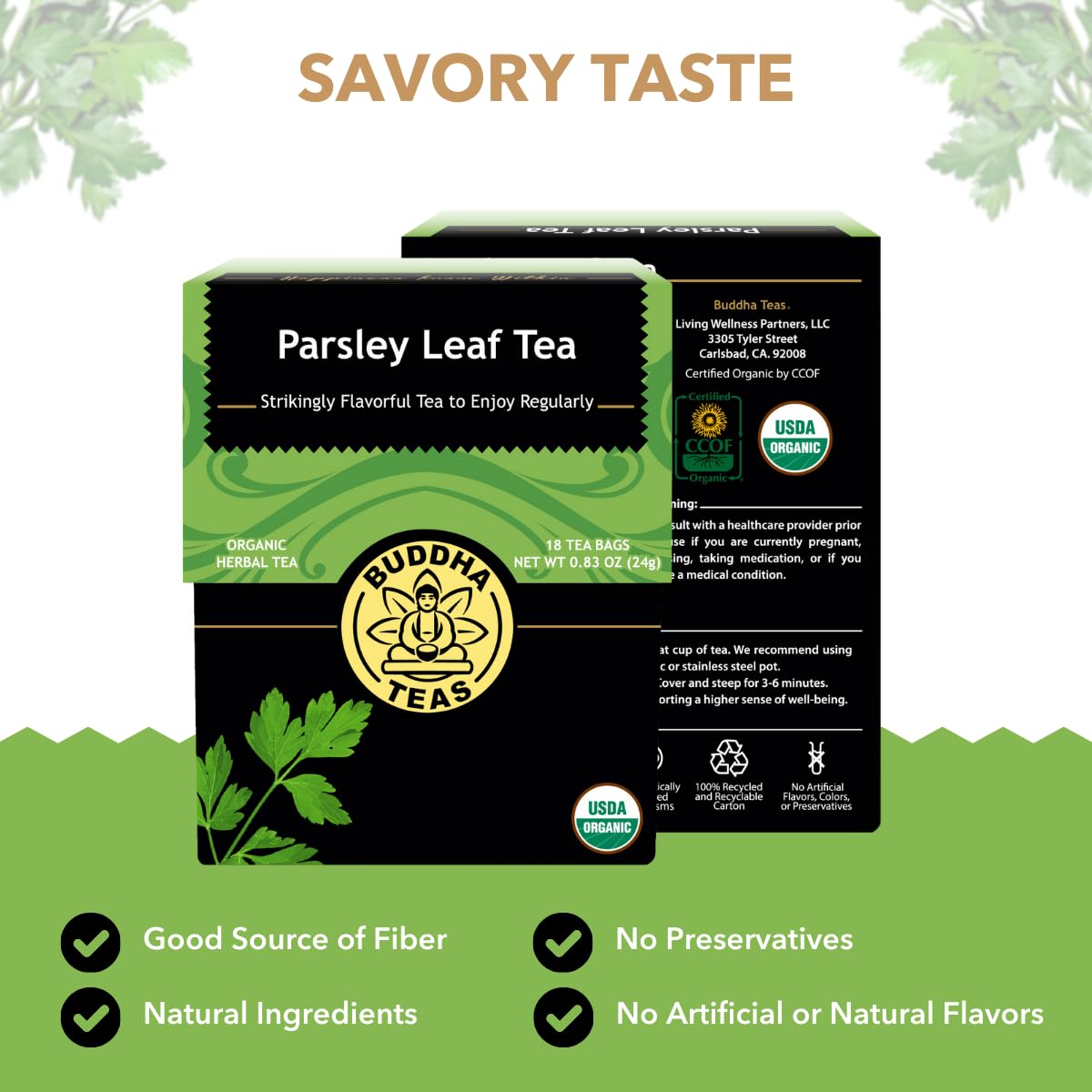 organic-parsley-leaf-herbal-tea-for-health-wellbeing---antioxidant-rich-mineral-packed---caffeine-free---clean-ingredients---18-tea-bags---ou-kosher-non-gmo-2
