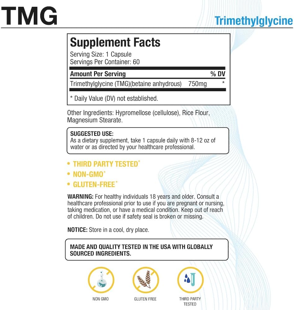puregen-labs-tmg-750mg-supplement---non-gmo-gluten-dairy-free---made-in-usa---2-pack---120-vegetarian-capsules-2