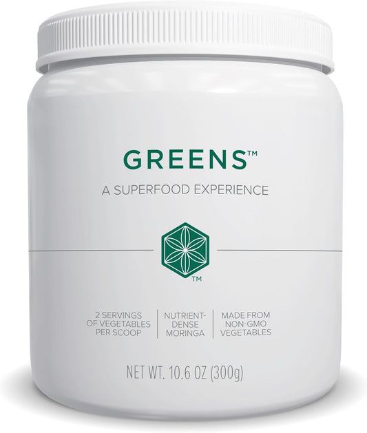 superfood-isagenix-greens-with-moringa---2-vegetable-servings-per-scoop---106-oz-canister---fruit-flavor---nutrient-dense-health-boost-1
