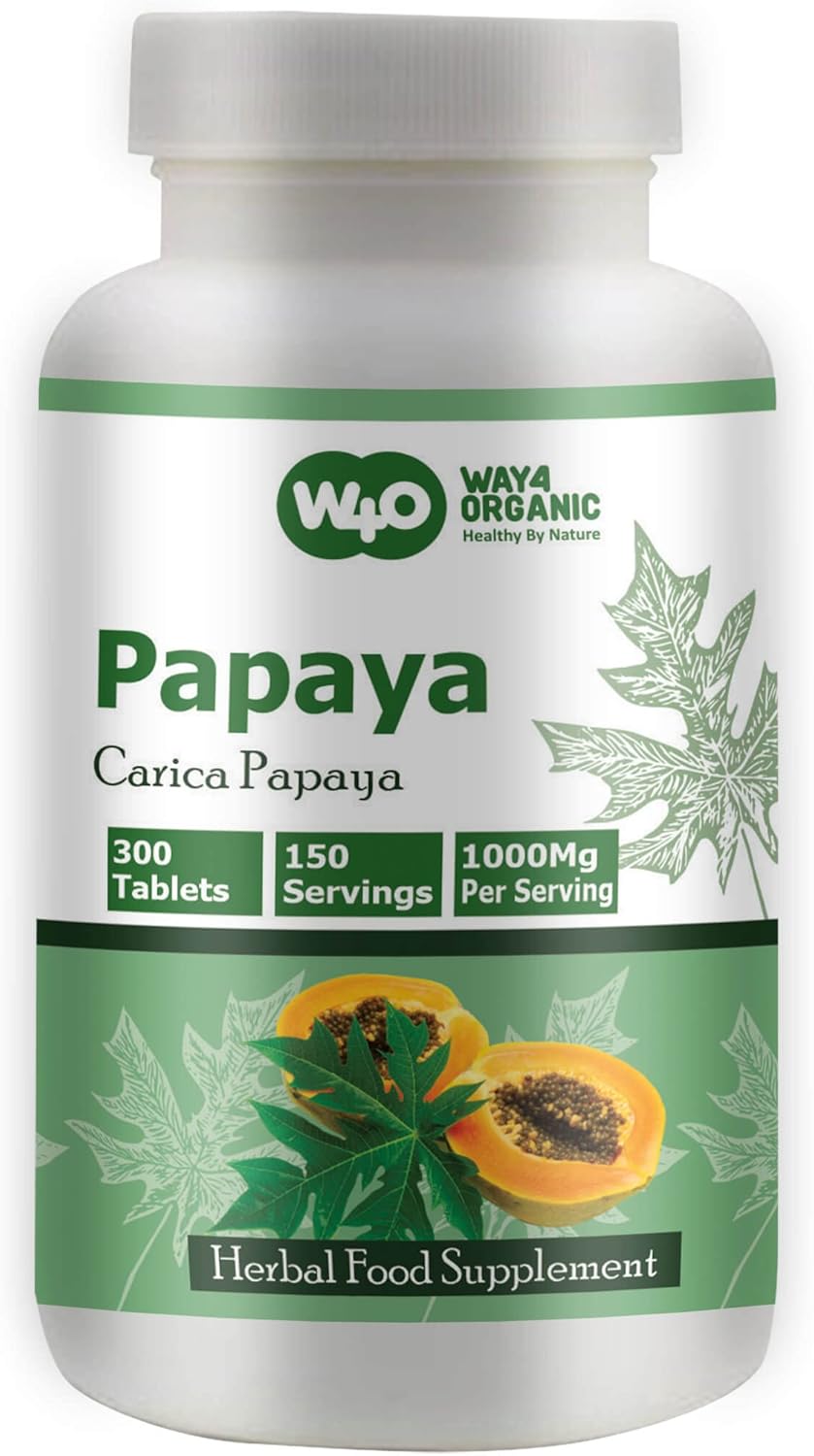 organic-papaya-leaf-extract-capsules---300-pills-1000mg-boosts-platelet-immunity-digestion-2-pack-3