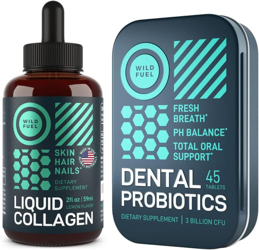 liquid-collagen-peptides-with-biotin-and-dental-probiotics-bundle-for-fresh-breath---wild-fuel-1