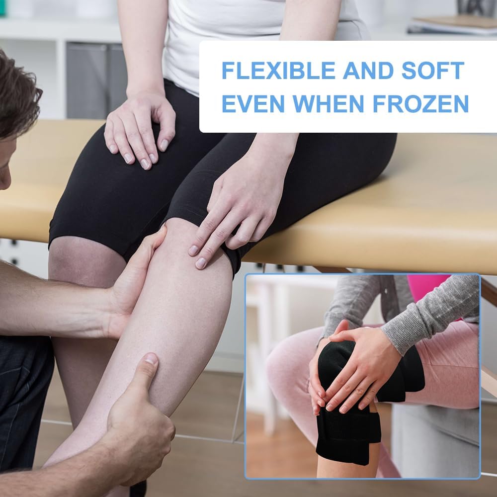 large-reusable-gel-ice-packs-for-injuries---hot-cold-therapy-compress-for-back-shoulder-knee-xl-11x14-size---flexible-soft-gel-pad-2-pack-with-wrap-included-4