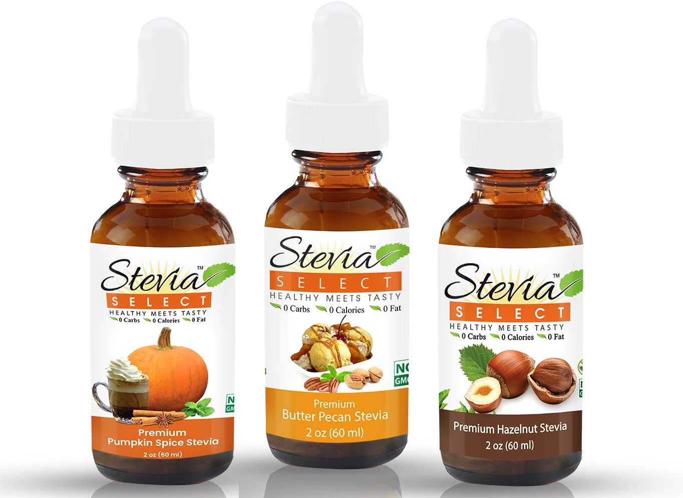 bundle-of-3-stevia-drops-in-butter-pecan-hazelnut-pumpkin-spice-flavors-for-keto-coffee---sugar-free-and-delicious-by-stevia-select-1