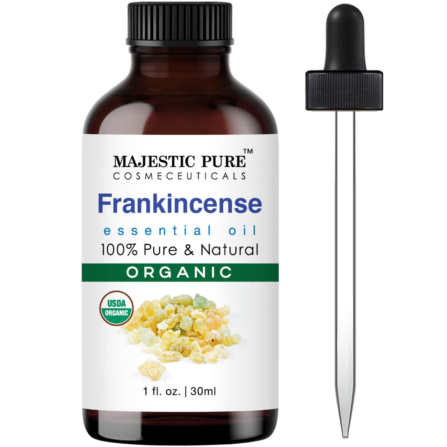 Organic Frankincense Essential Oil 1 fl oz - Premium Quality for Skincare, Diffuser, Hair & Aromatherapy - USDA Certified - Espot.com.au