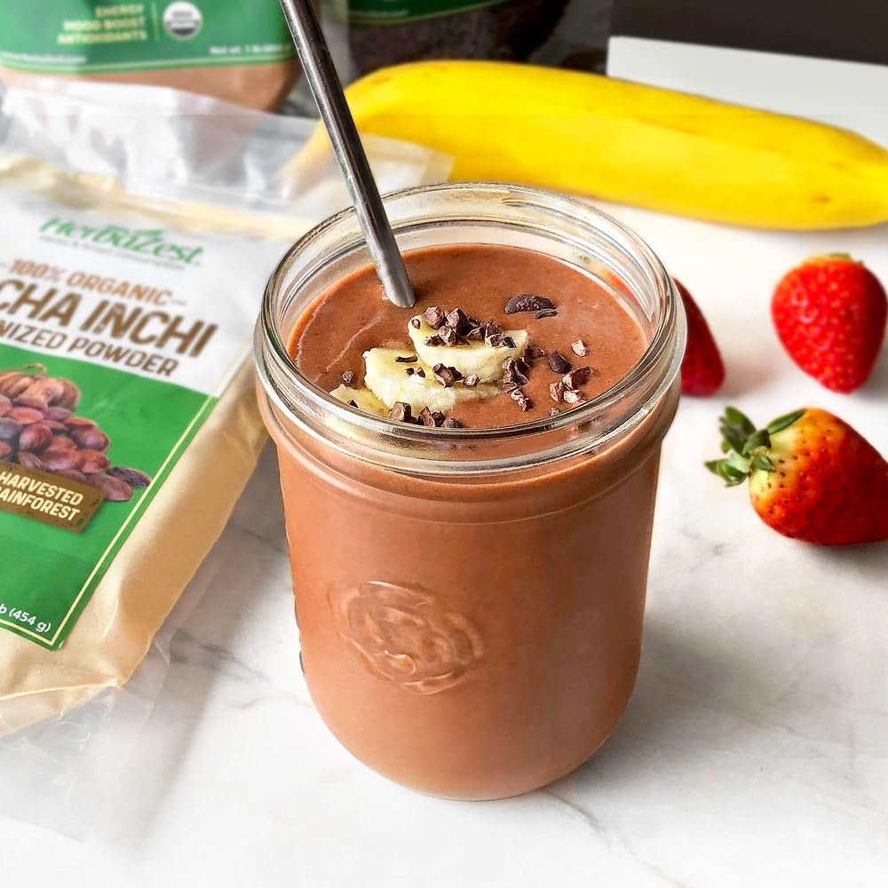 organic-herbazest-sacha-inchi-protein-powder---15oz---usda-certified-vegan-gluten-free---ideal-for-smoothies-baking-yogurt-hot-cereal-more-6